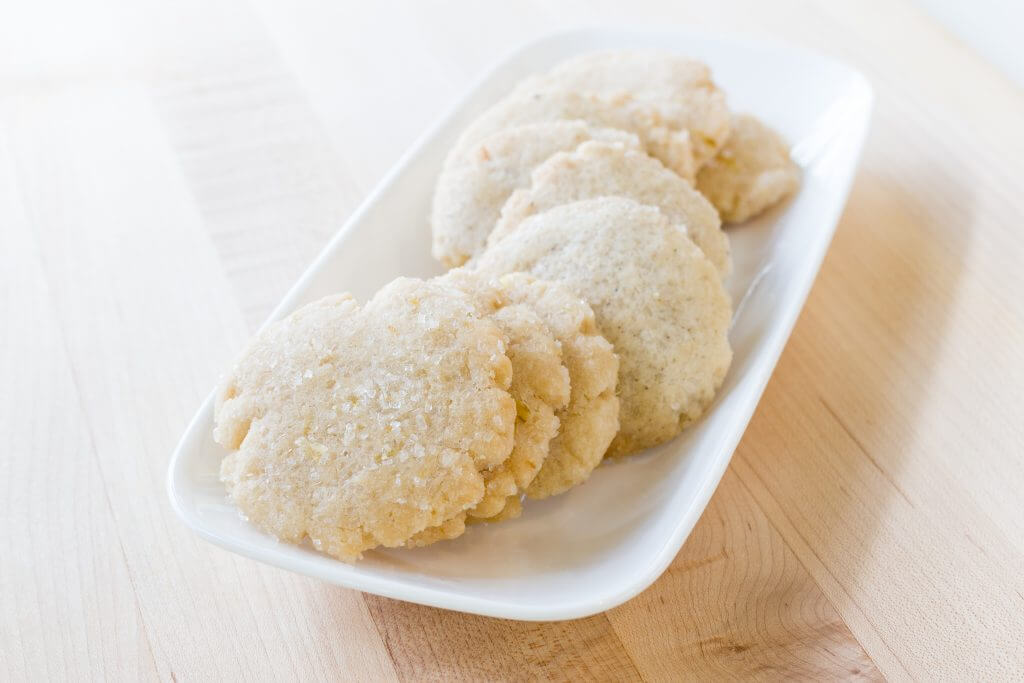 Vanilla Lime Shortbread Cookies Vegan Carina's Bakery