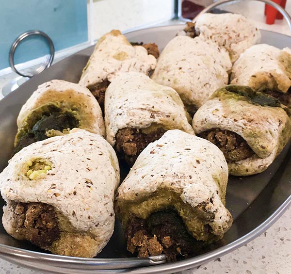 Vegan Sausage Rolls at Carina's Bakery